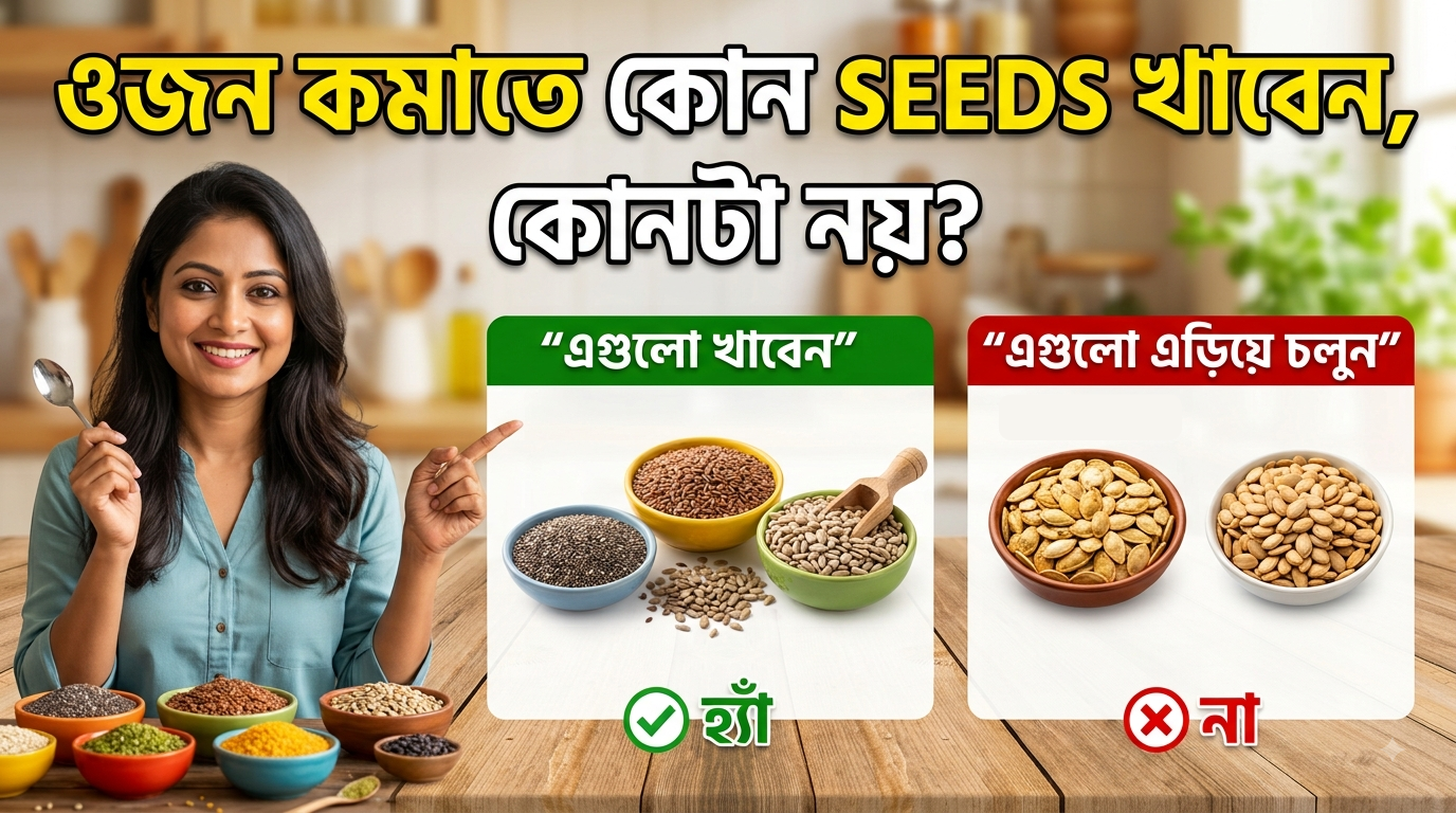 ওজন কমাতে কোন Seeds খাবেন, কোনটা নয়?