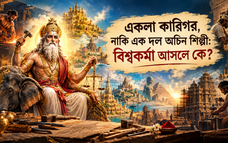 একলা কারিগর, নাকি একদল অচিনশিল্পী: বিশ্বকর্মা আসলে কে?