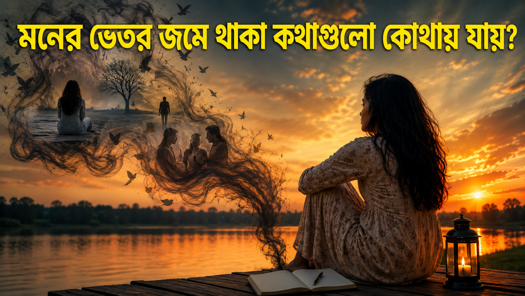 মনের ভেতর জমে থাকা কথাগুলো কোথায় যায়?