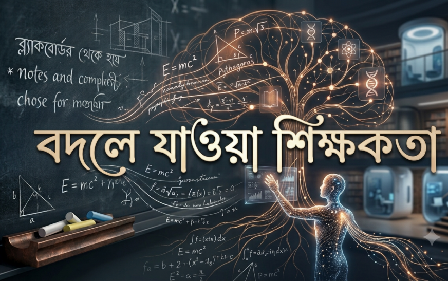 বদলে যাওয়া শিক্ষকতা ও ডিজিটাল যুগের চ্যালেঞ্জ