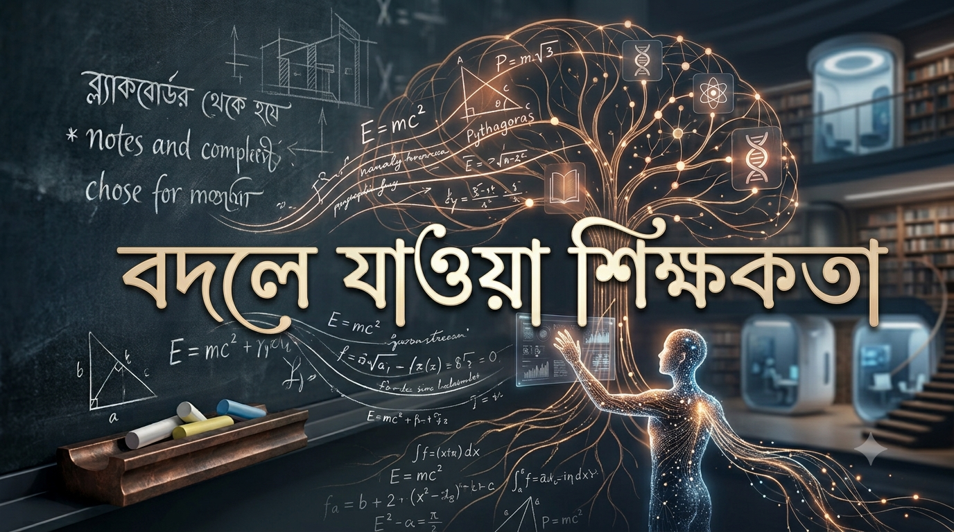 বদলে যাওয়া শিক্ষকতা ও ডিজিটাল যুগের চ্যালেঞ্জ